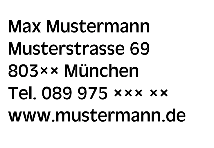 Holzstempel 130×90 mm: Vorlage 1058
