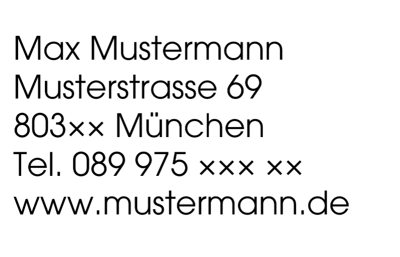 Holzstempel 140×90 mm: Vorlage 1059