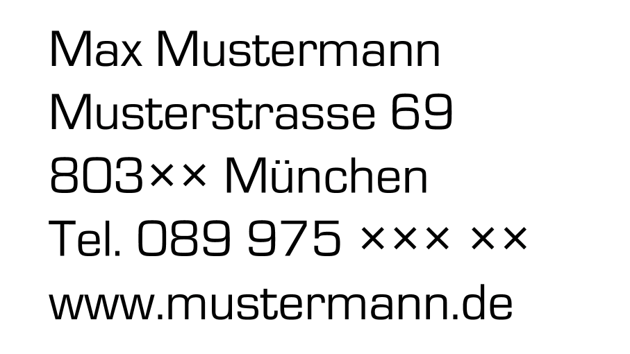 Holzstempel 160×90 mm: Vorlage 1061