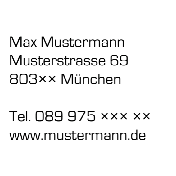 Holzstempel 100×100 mm: Vorlage 1071