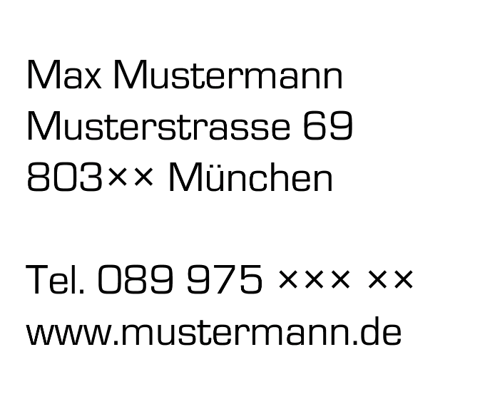 Holzstempel 120×100 mm: Vorlage 1073