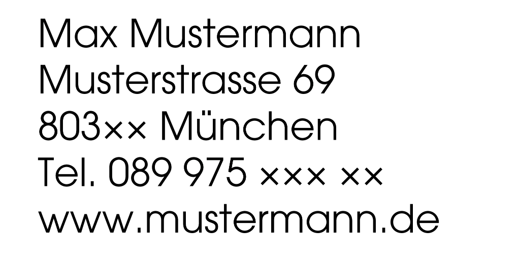 Holzstempel 180×90 mm: Vorlage 10117
