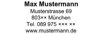Vorlage wählen: 7640